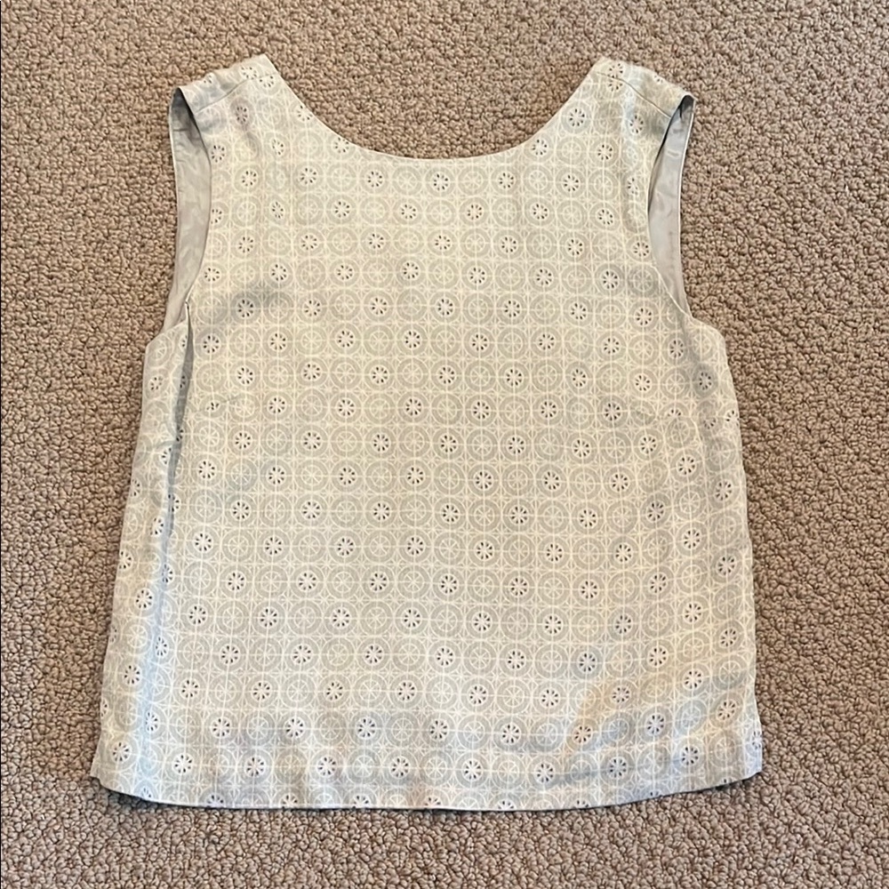 Vintage Tommy Bahama 100% Silk Light Green